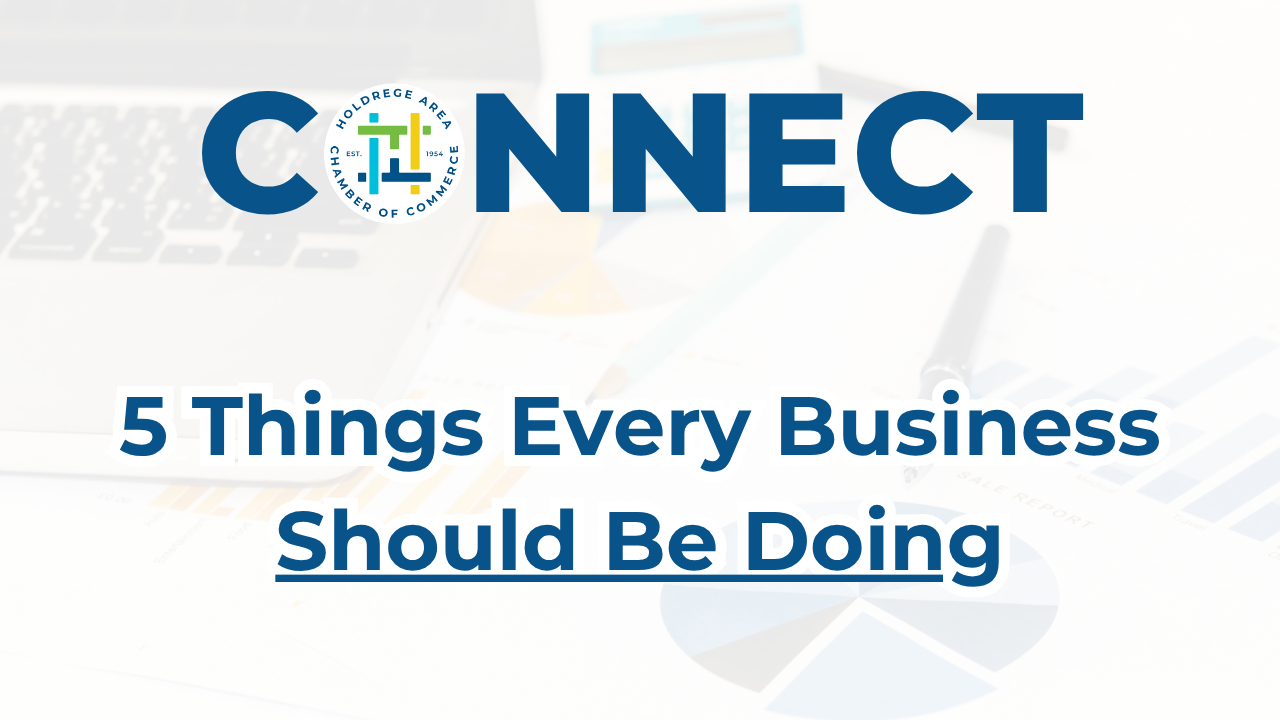 5 things every business should be doing